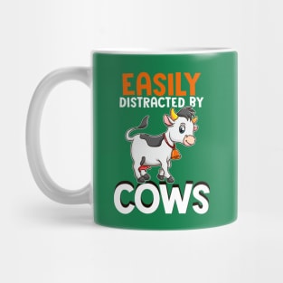 Easily Distracted By Cows Mug